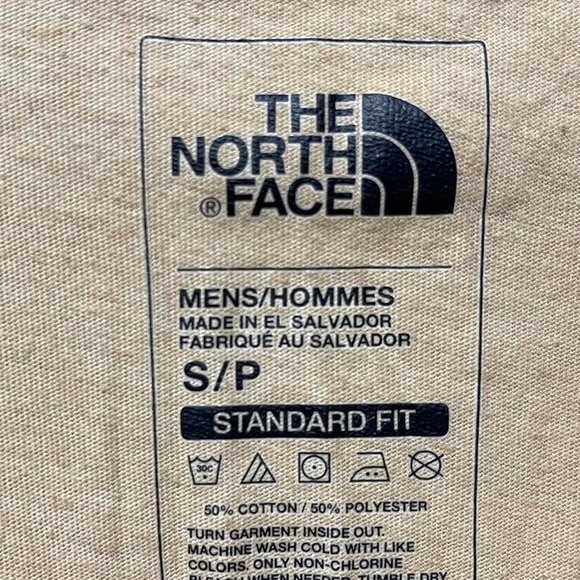 the north face campers Gonna camp Graphic & longsleeve Crewneck outdoors shirt - Picture 3 of 5